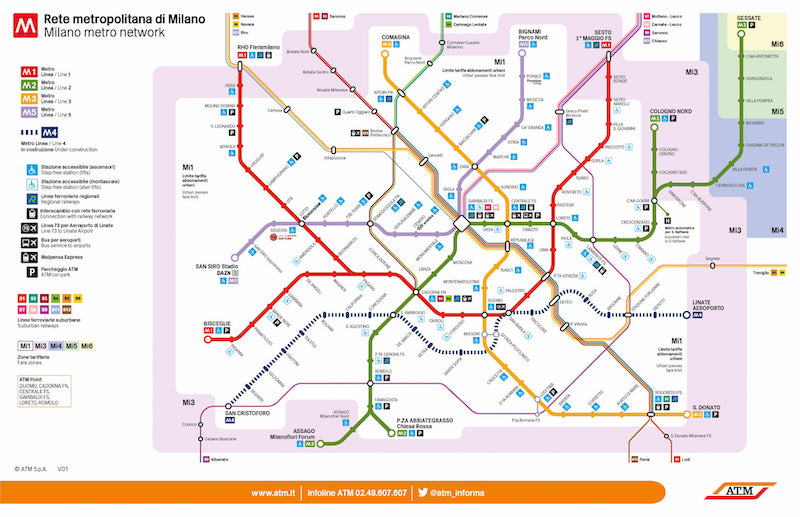 Metro gialla Milano: orari, fermate e mappa M3